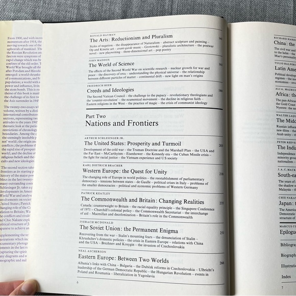 The London Times History Of Our Times By Marcus Cunliffe - Hardcover Book - Picture 3 of 16